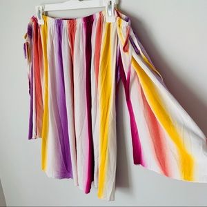 Colorful off the shoulder Top